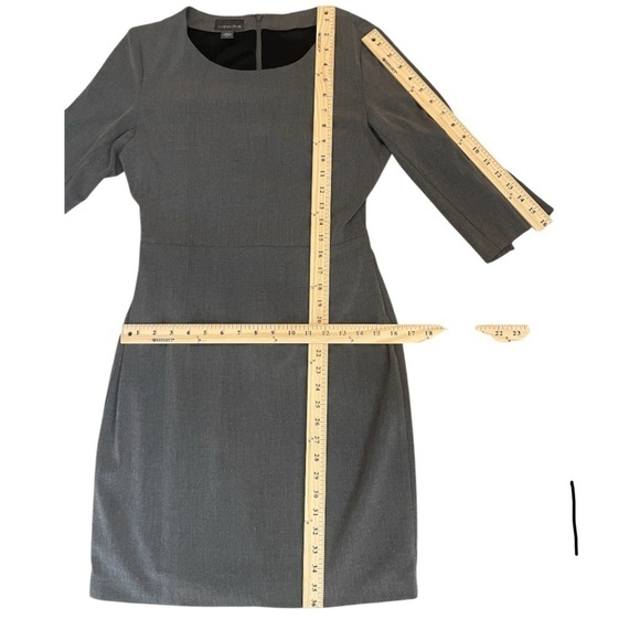 Covington Gray Sheath Dress - Size Women’s 6 - Picture 8 of 11